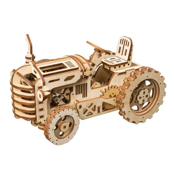 Maquette 3d  tracteur mécanique