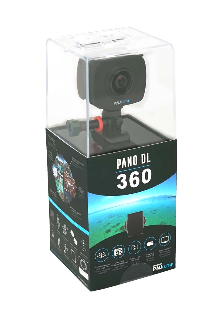 Caméra double optique 360 pano dl360