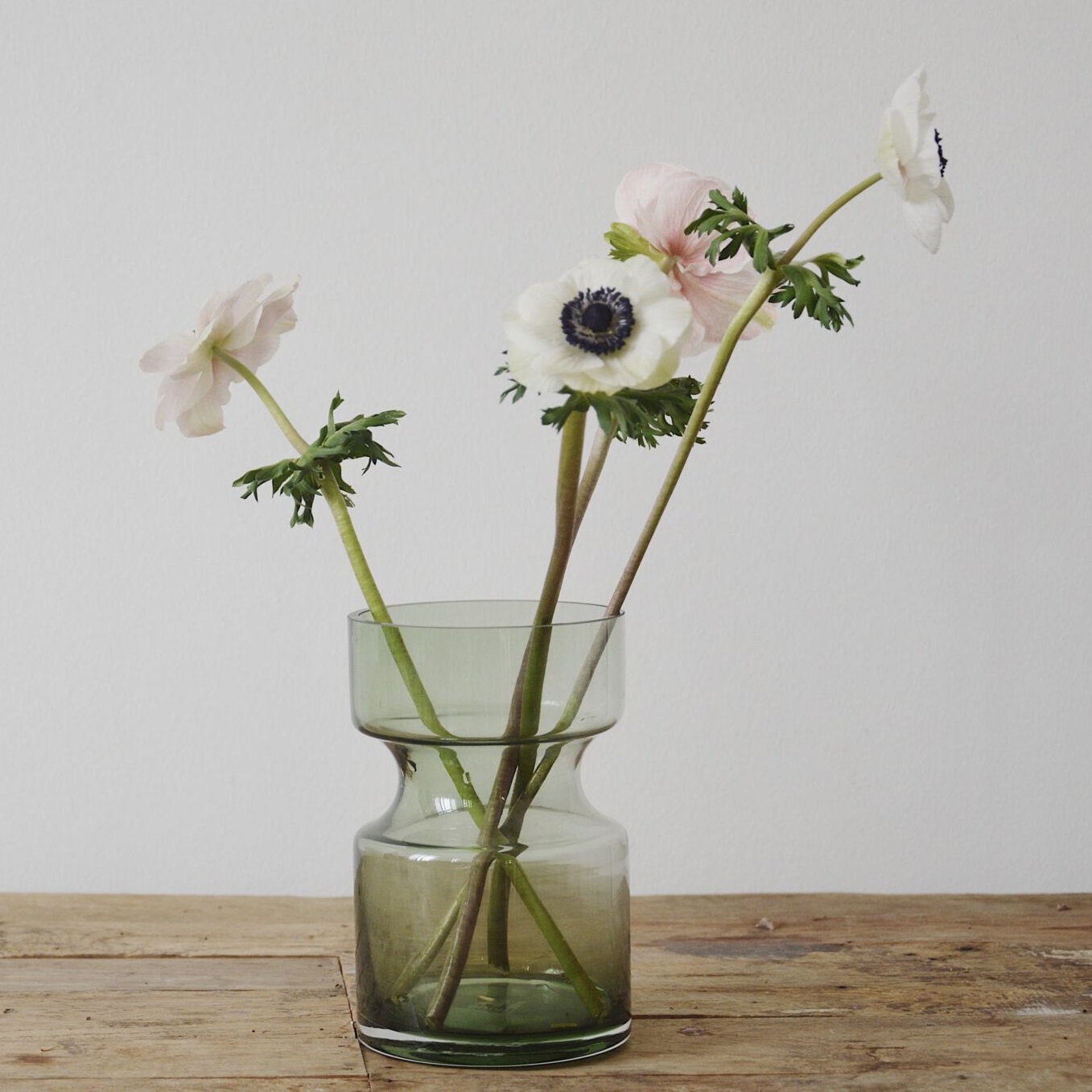 Vase en verre - vert