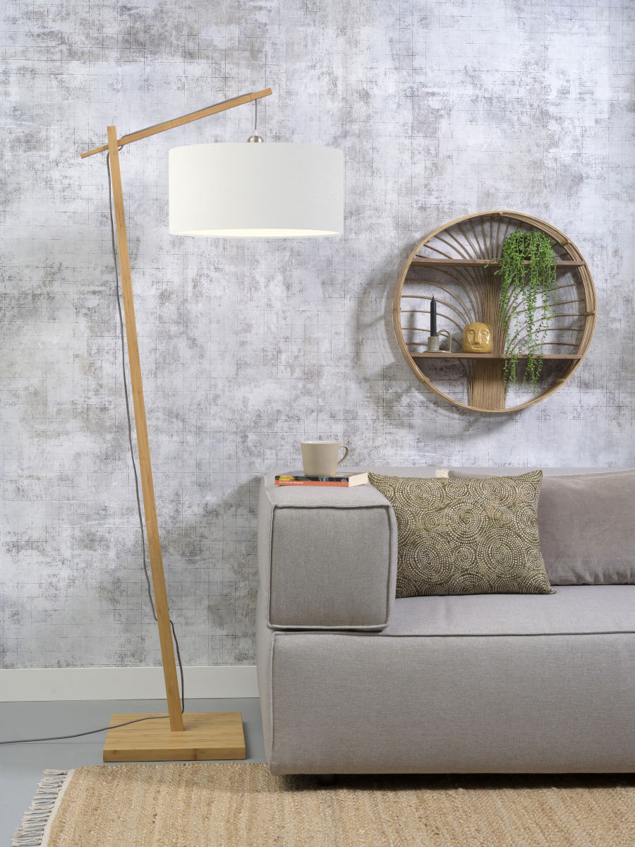 Lampadaire andes bambou-lin