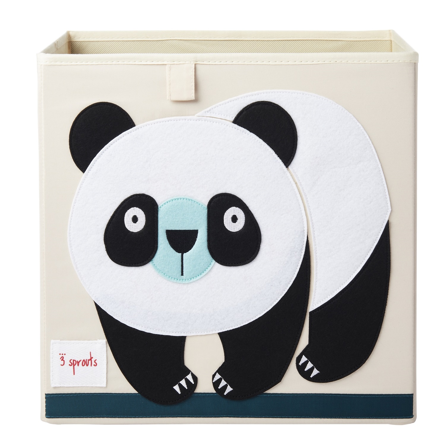 Cube de rangement panda