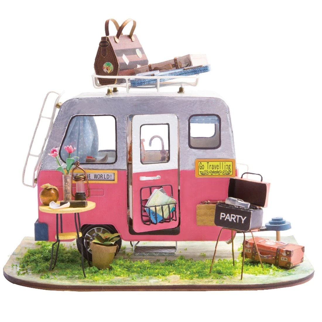 Kit miniature happy camper