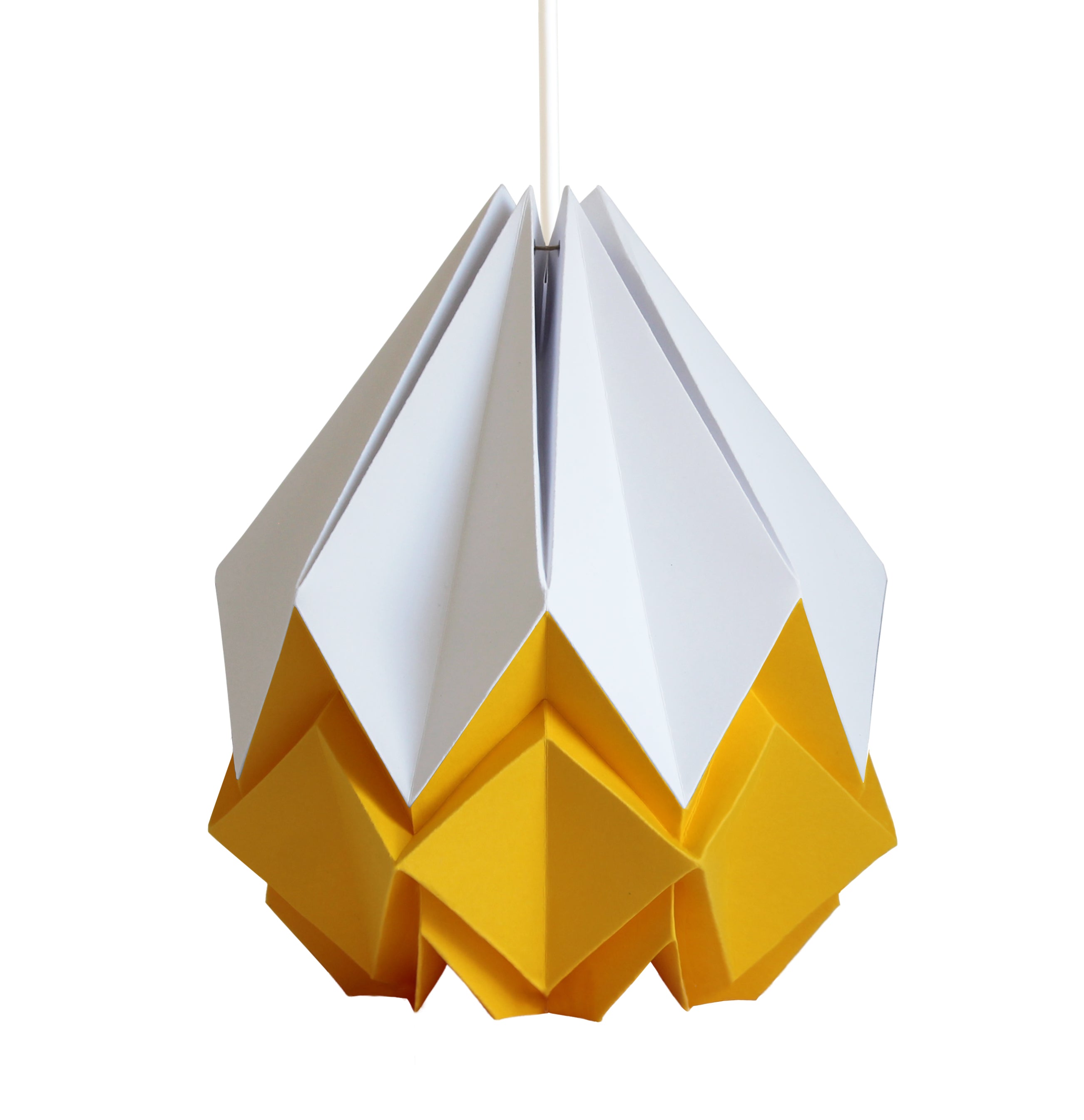 Suspension origami bicolore - taille l