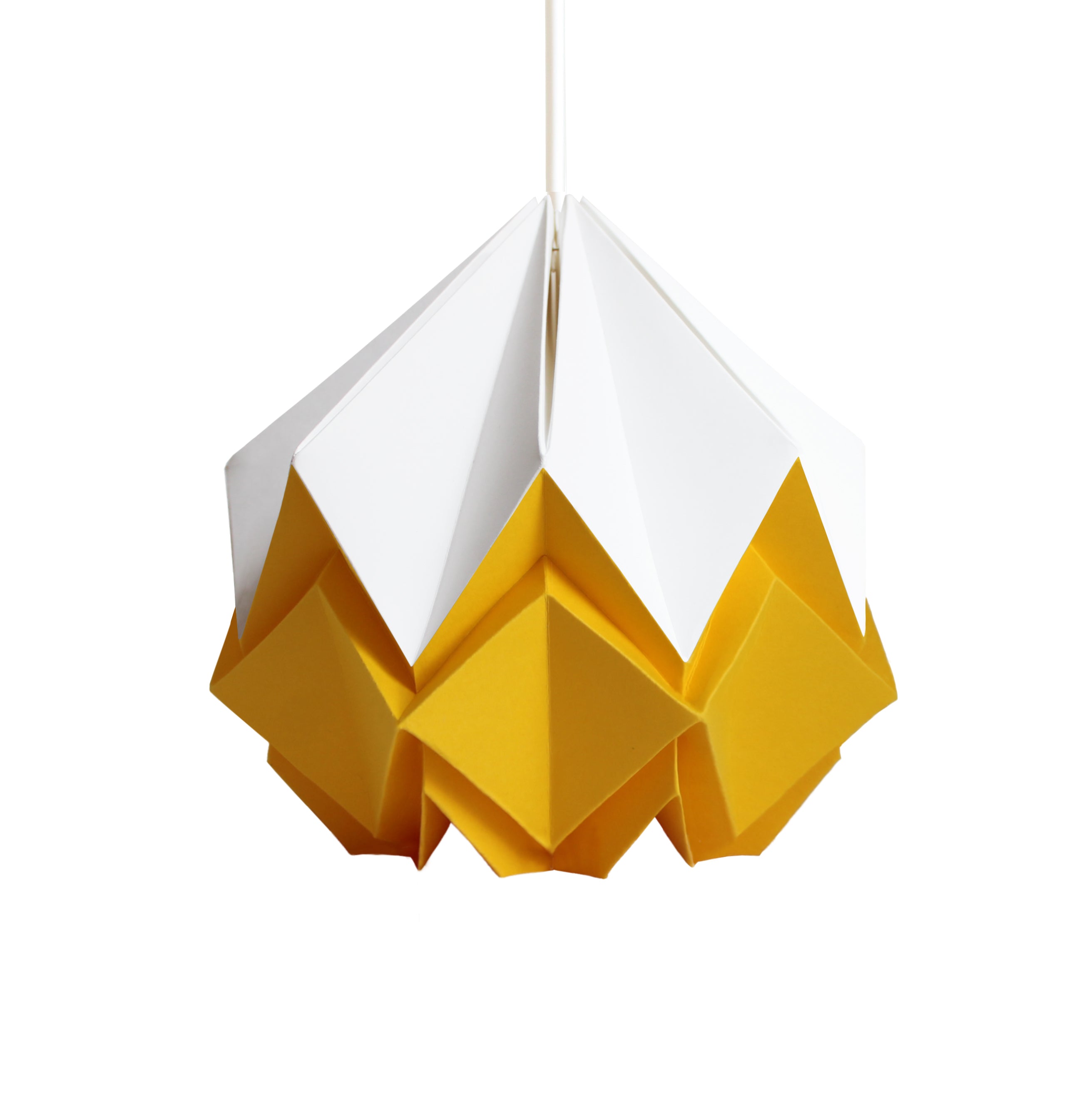 Suspension origami bicolore - taille s