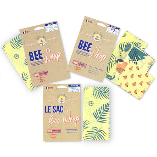 Mon kit d'embalages alimentaires beewrap