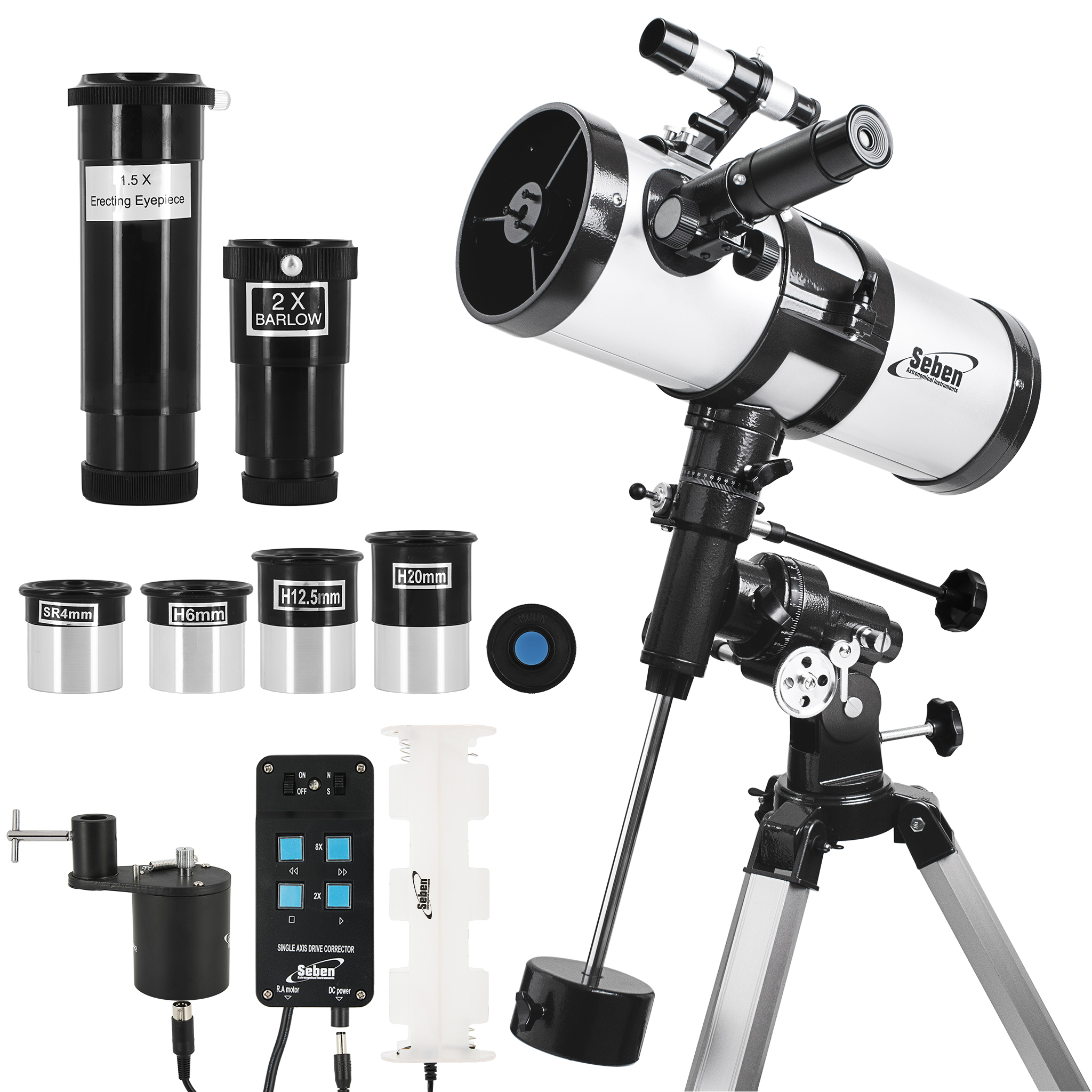 Pack télescope motorisé 114/1000