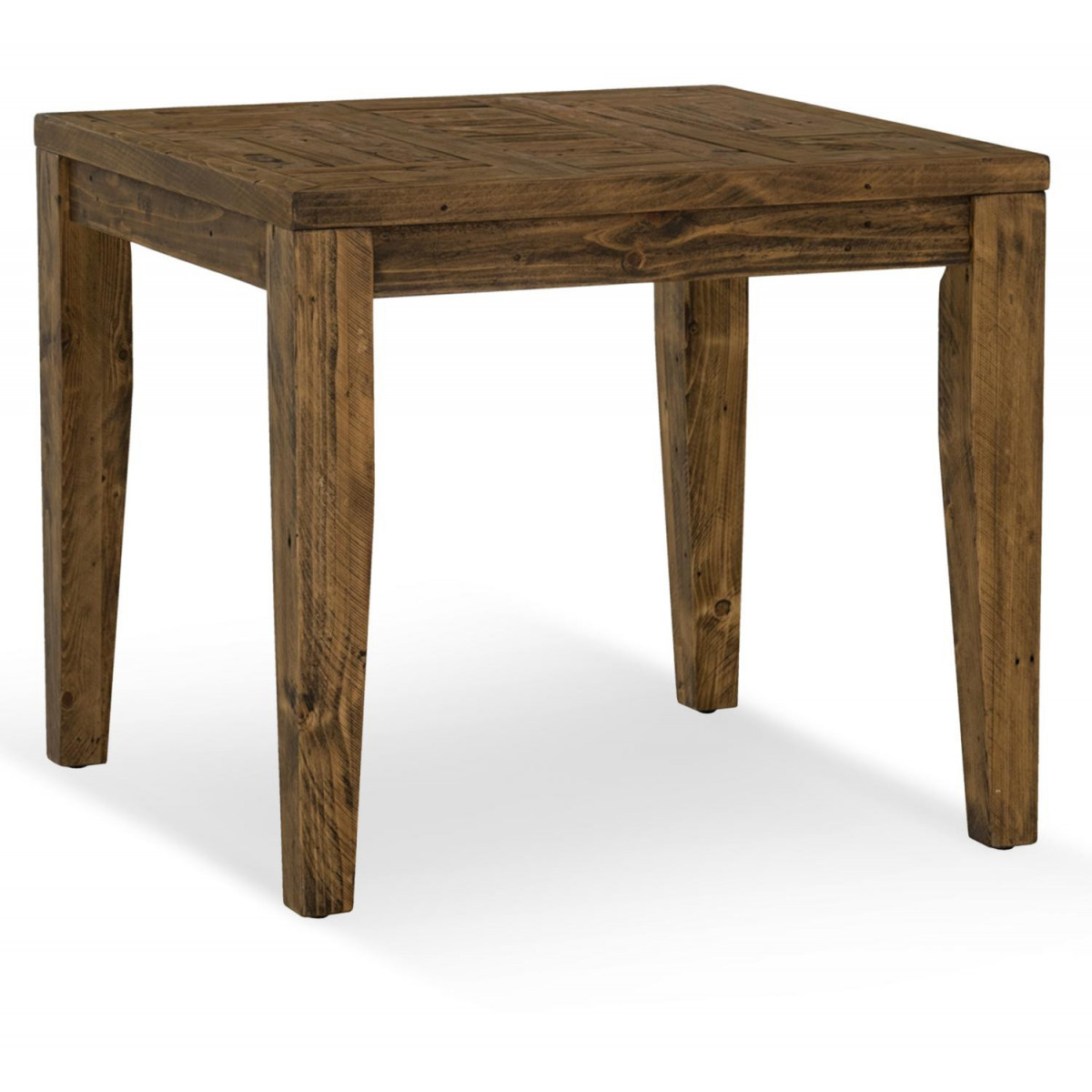 Table à manger bois marron 90x90x78.5cm