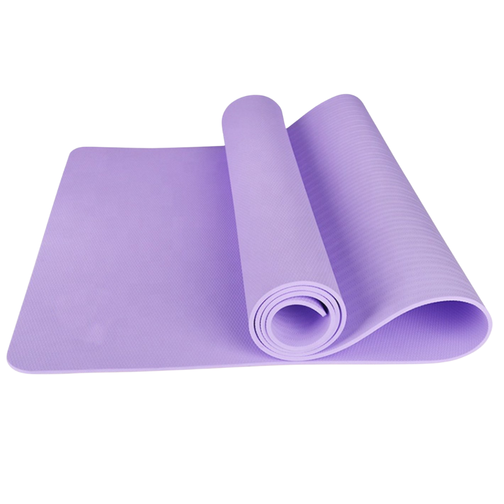 Tapis yoga anti-dérapant violet (tpe)