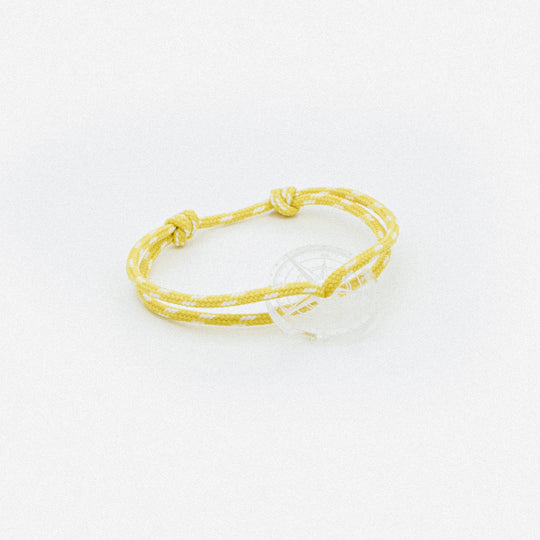Bracelet jaune et blanc