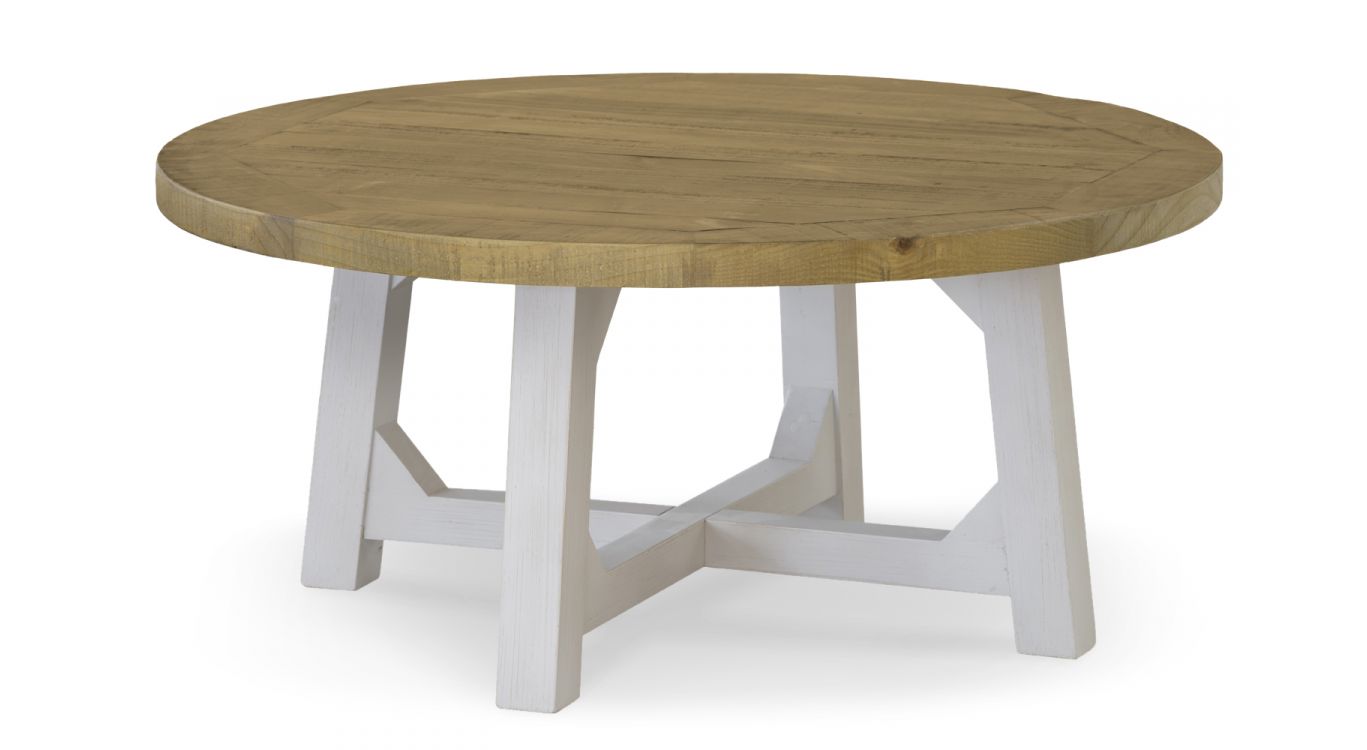 Table basse bois marron 100x100x45cm