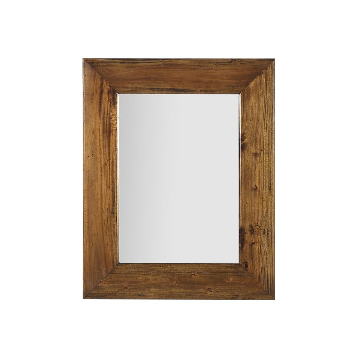 Miroir bois marron 80x3x100cm