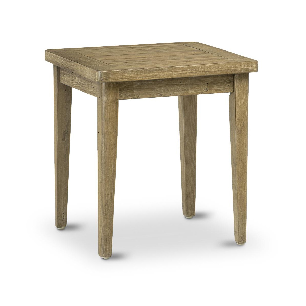 Table de chevet bois marron 50x50x55cm
