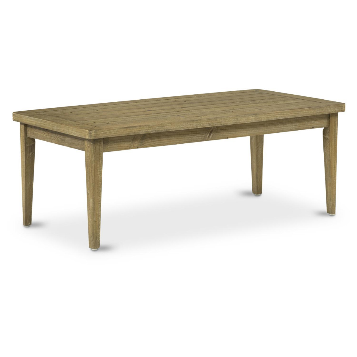 Table basse bois marron 120x60x45cm