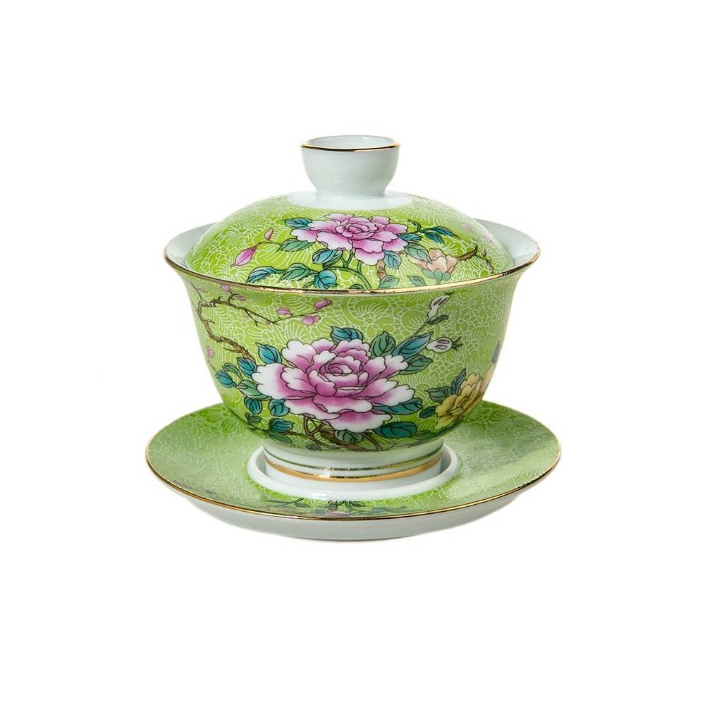 Tasse à thé chinoise – gaiwan vert