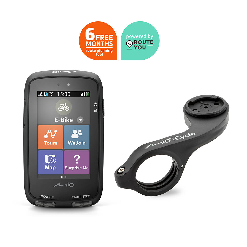 Gps vélo mio discover pal ue + support
