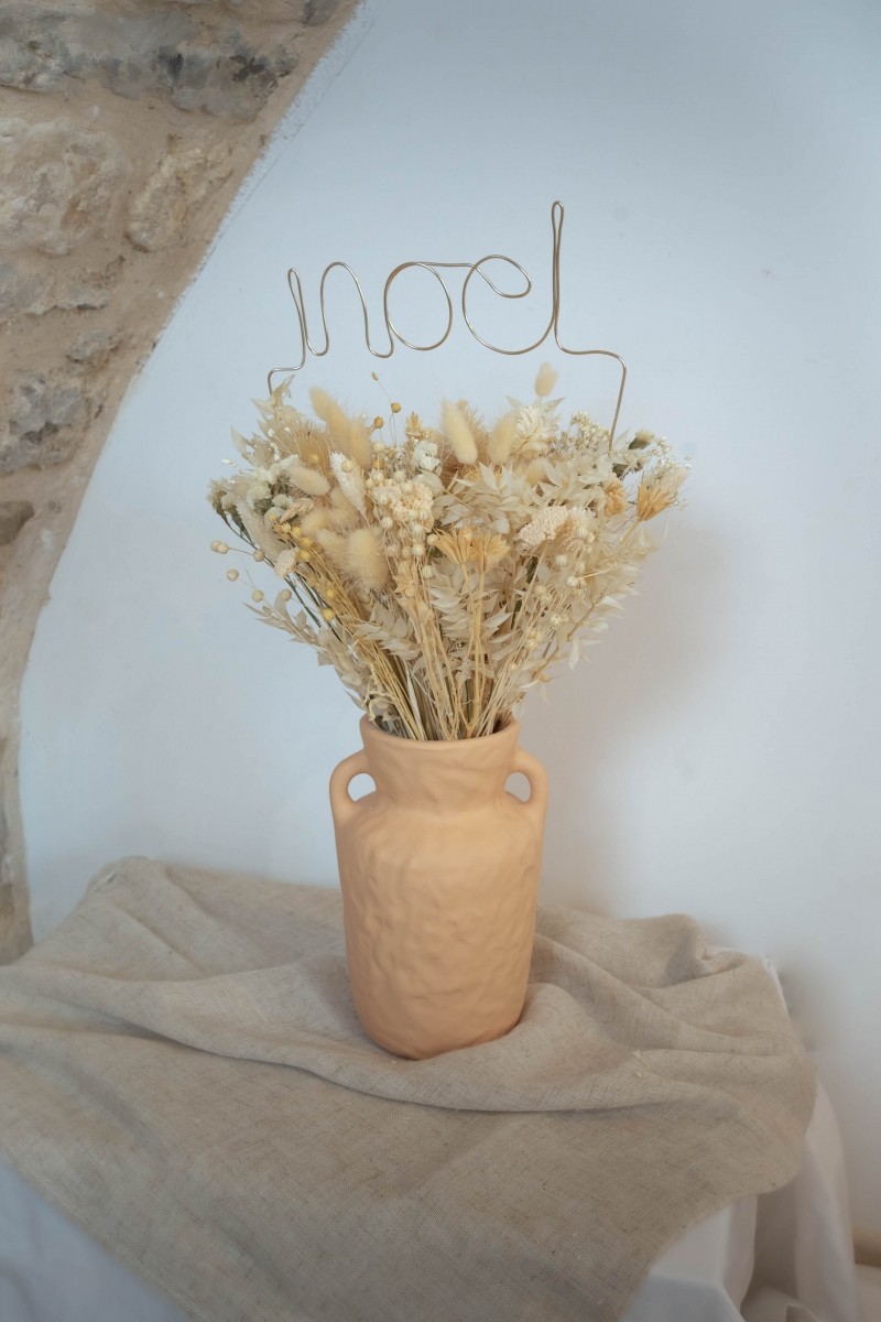 Bouquet noel - fleurs séchées