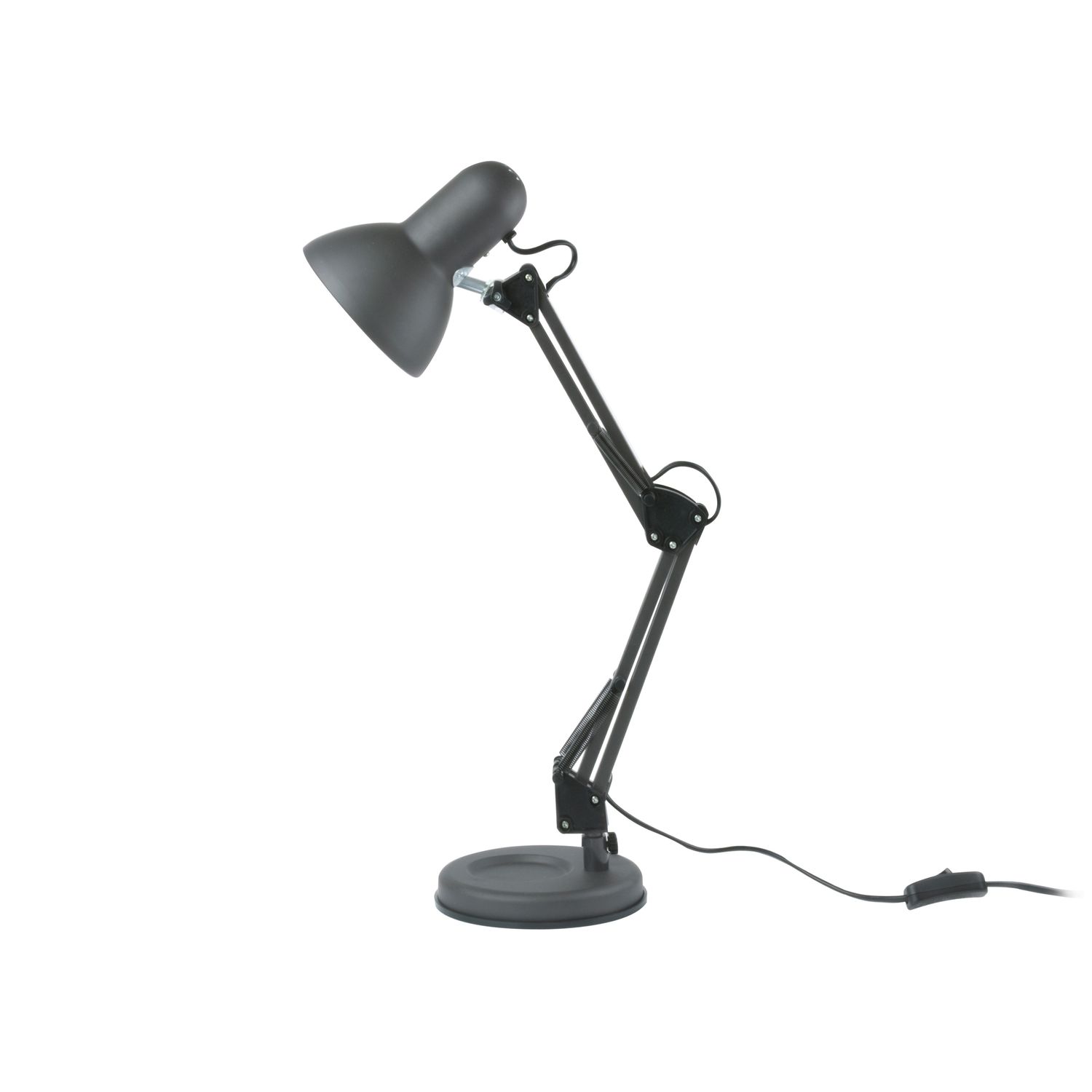 Lampe de bureau hobby réglable noir