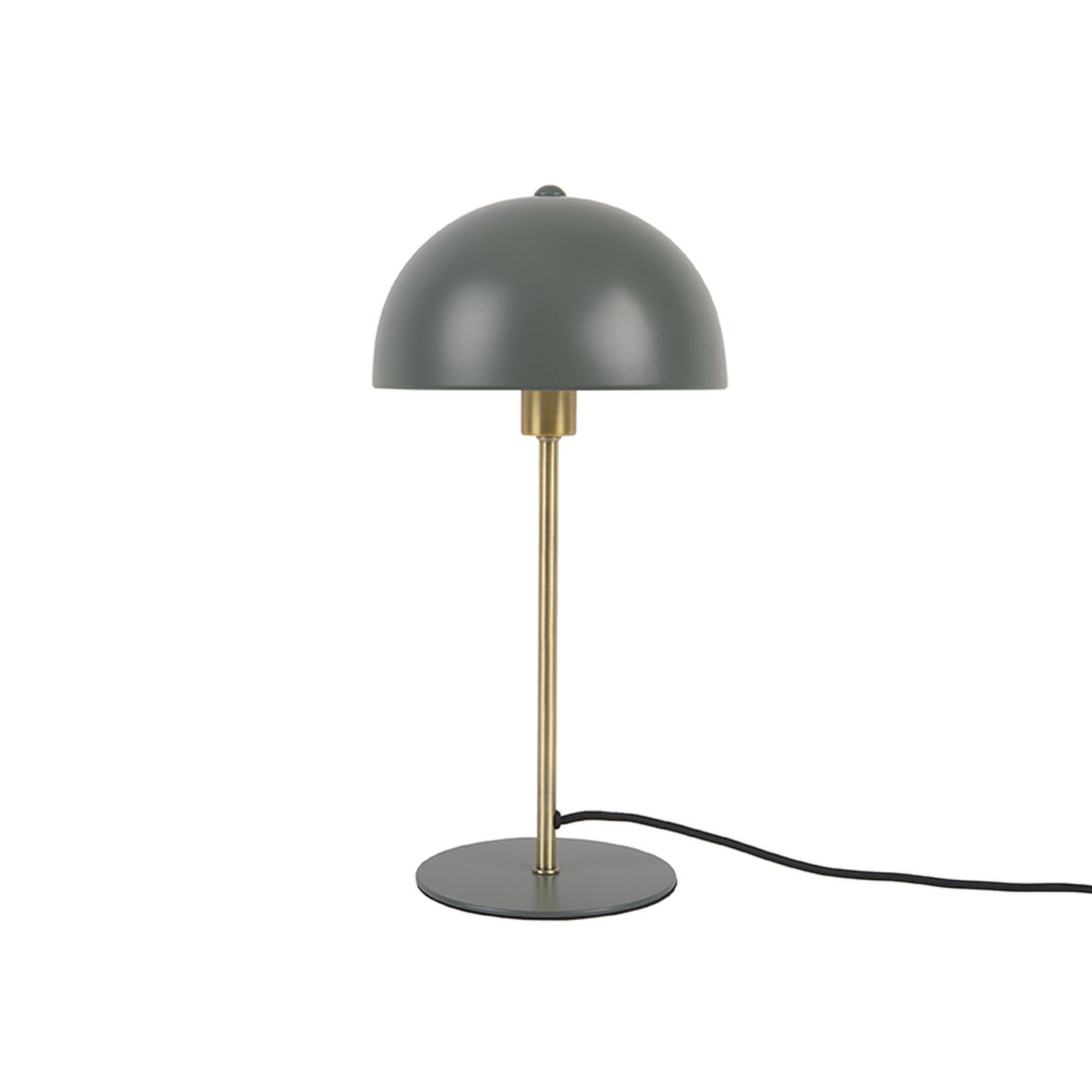 Lampe bonnet en métal h.39cm vert jungle