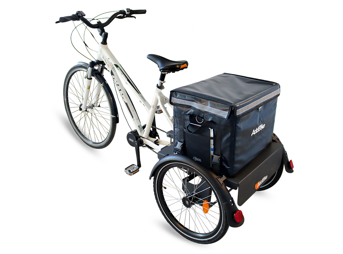 Kit remorque arrière vélo - charges