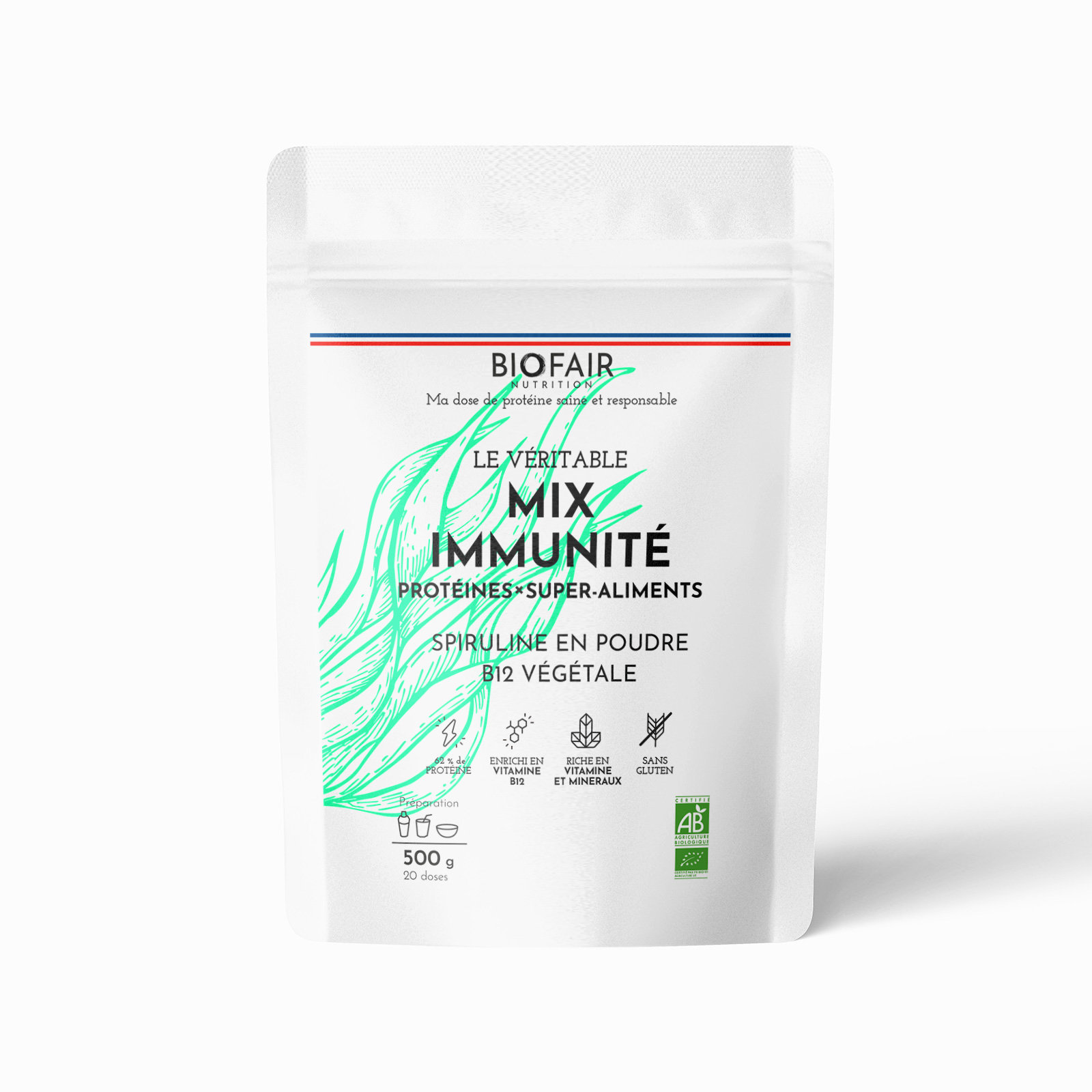 Protéine bio mix immunité - 500g