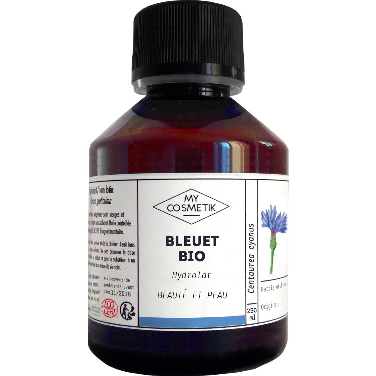 Hydrolat de bleuet - 250 ml + pompe