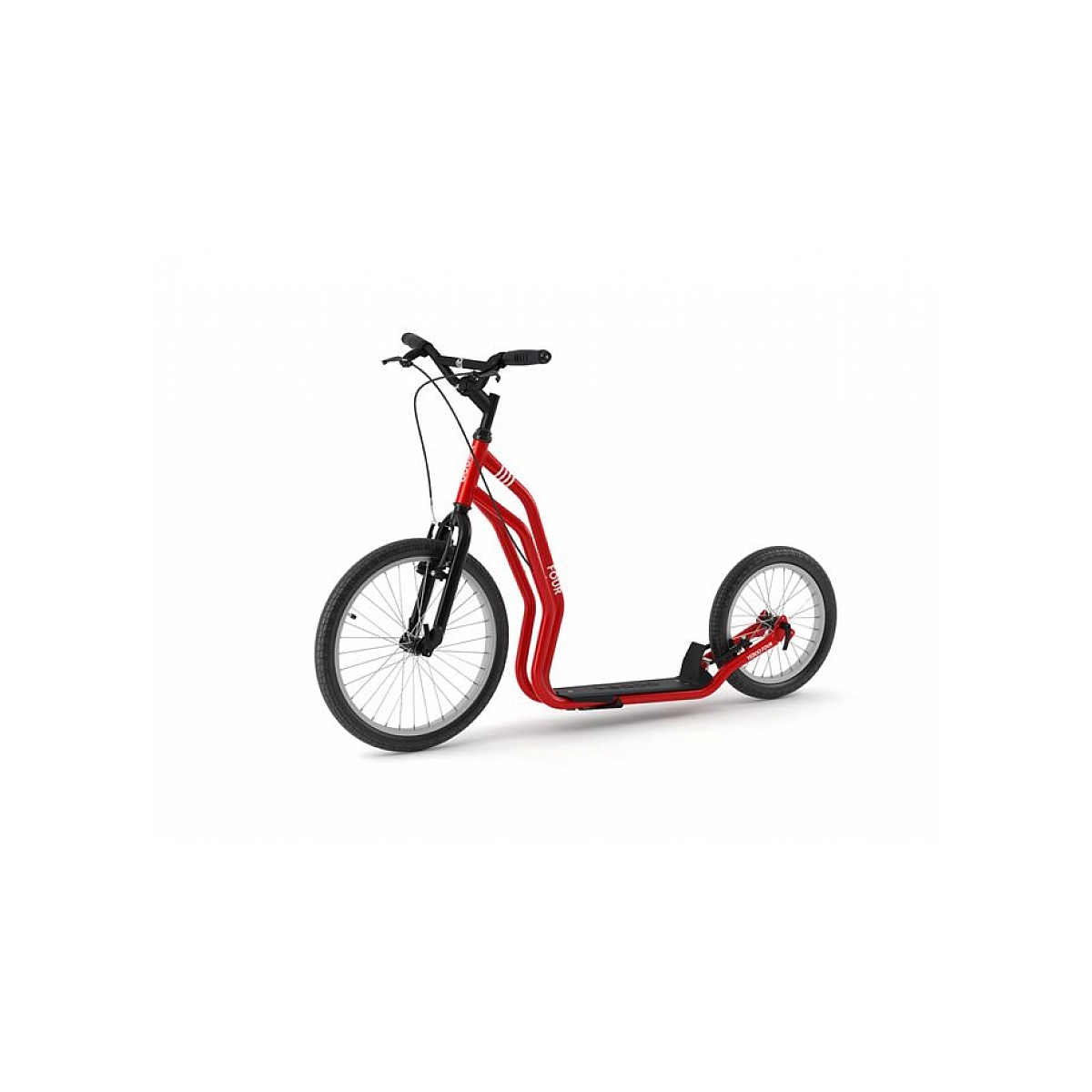 Trottinette yedoo four red