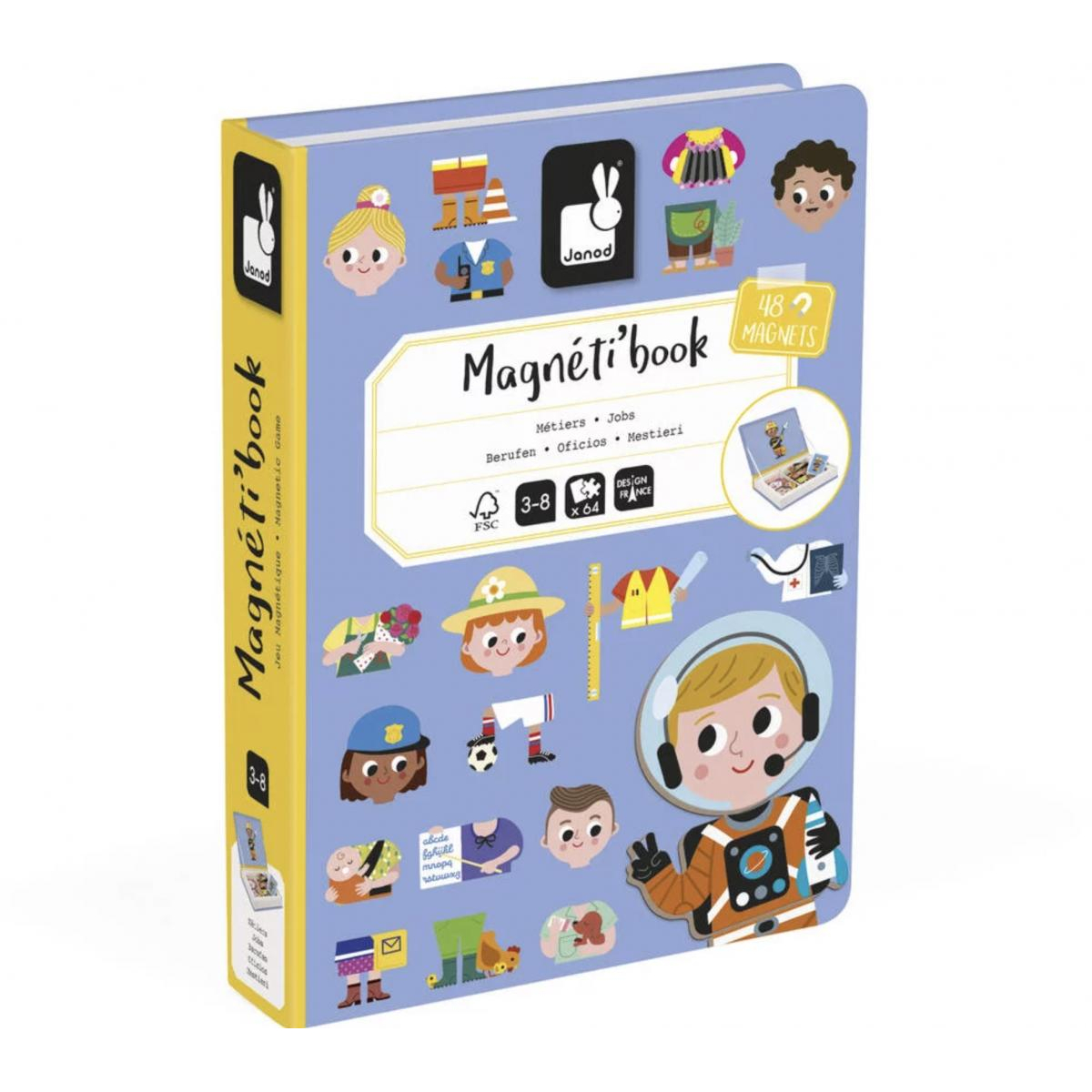 Magneti book theme metiers