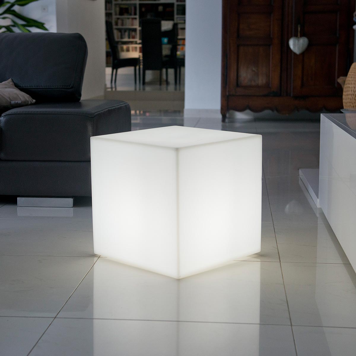 Cube lumineux filaire carry