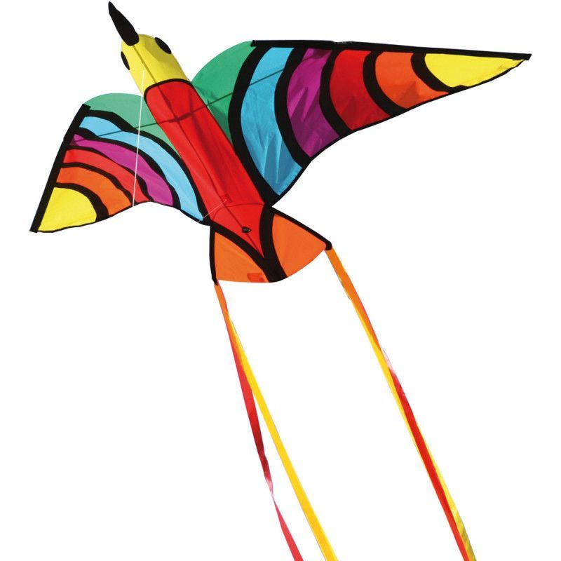 Cerf-volant monofil oiseau tropical