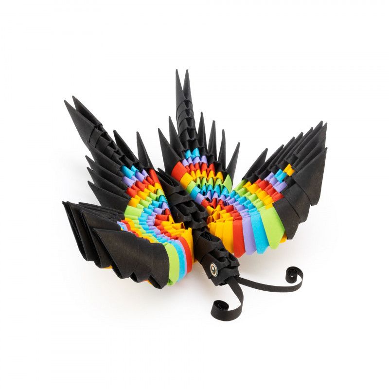 Papillon en origami 3d - taille s