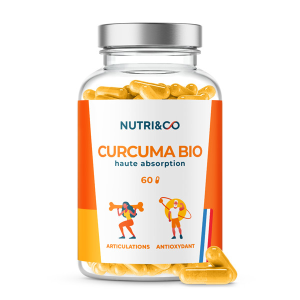 Curcuma bio - 60gl - made in france