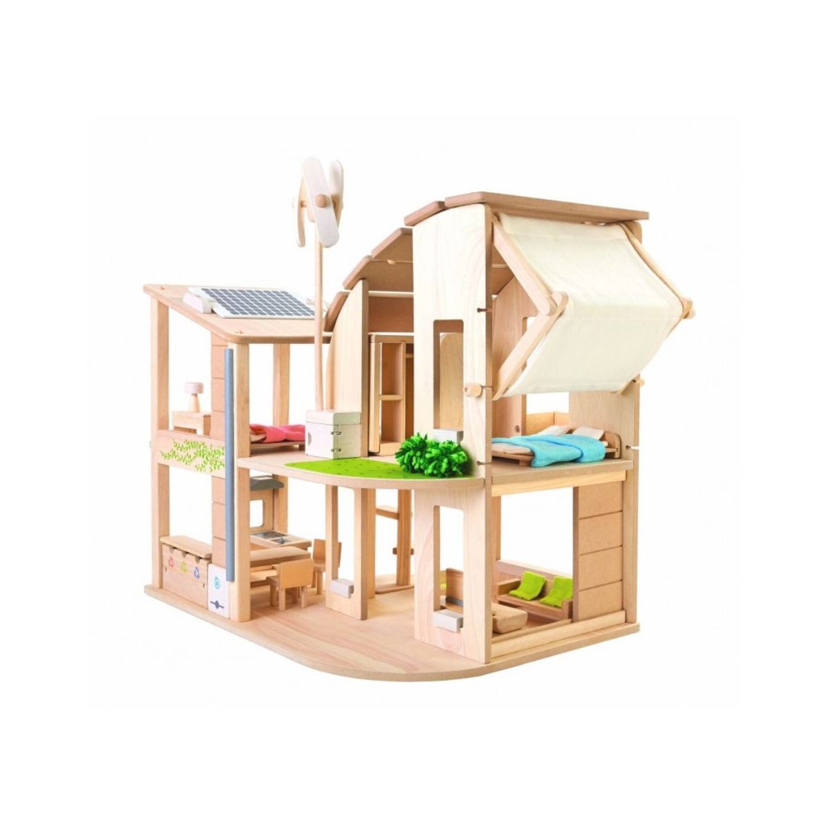 Maison en bois miniature