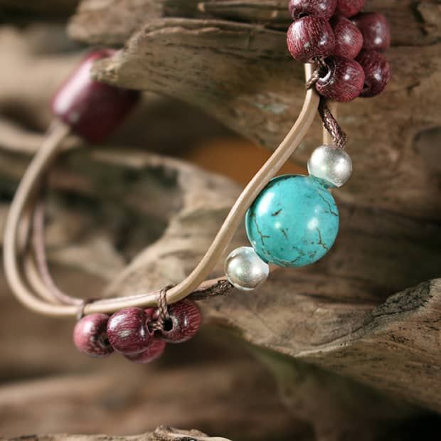 Bracelet aimanté turquoise muriela