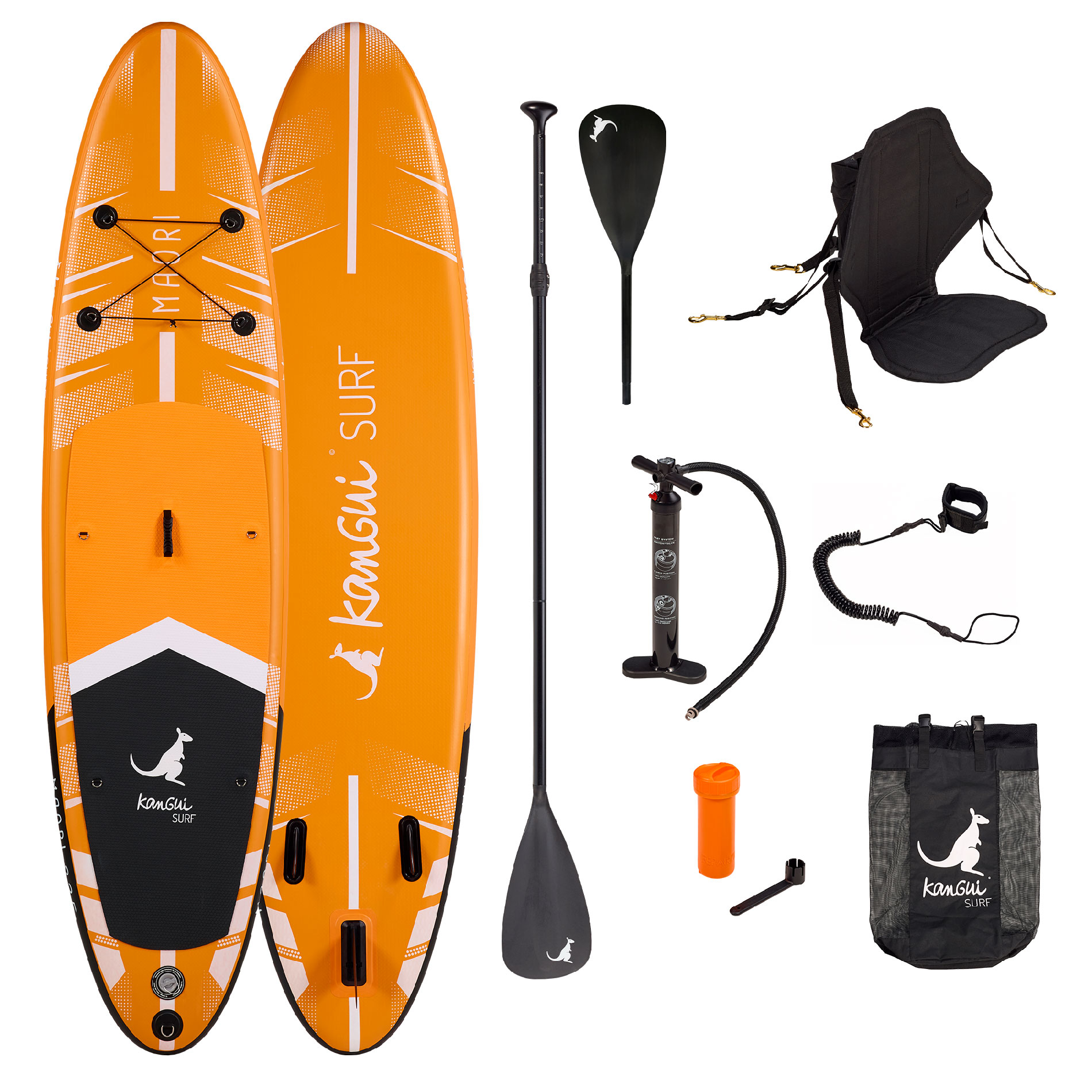 Sup gonflable + siege kayak 335cm