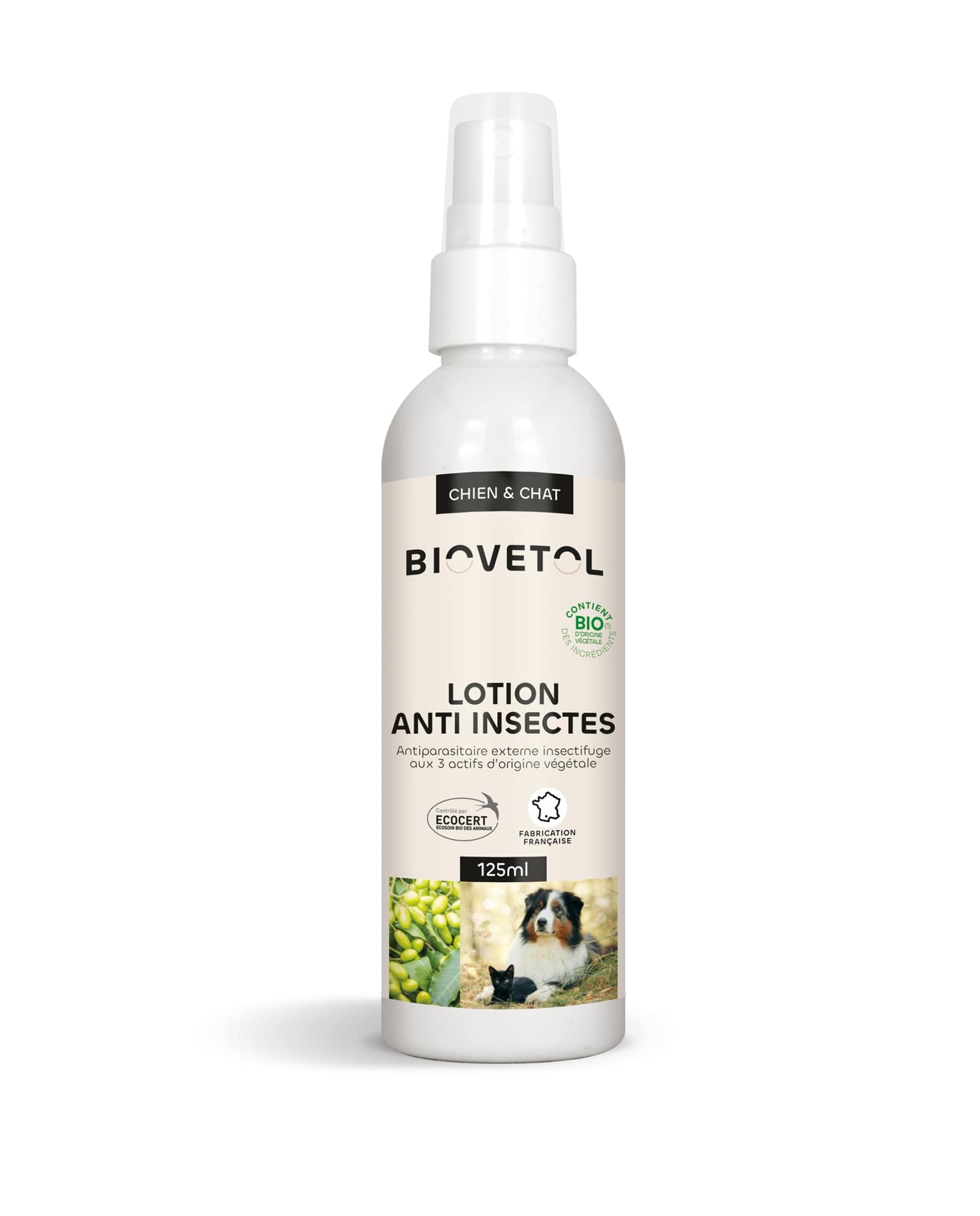 Lotion anti-insectes bio  - 125ml