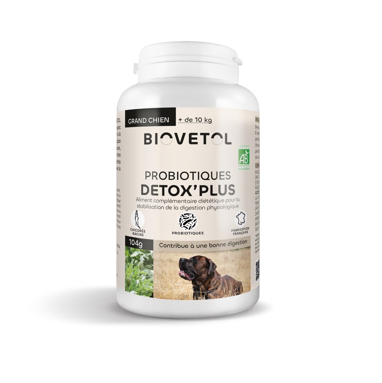 Probiotique bio detox'plus - 104 g