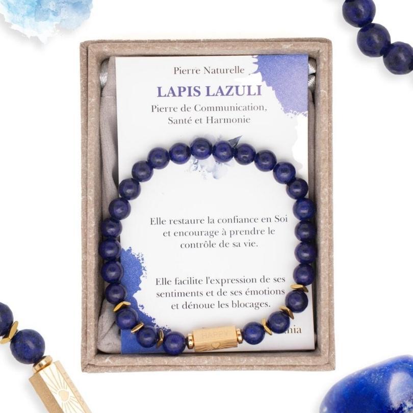 Bracelet lapis lazuli caixa