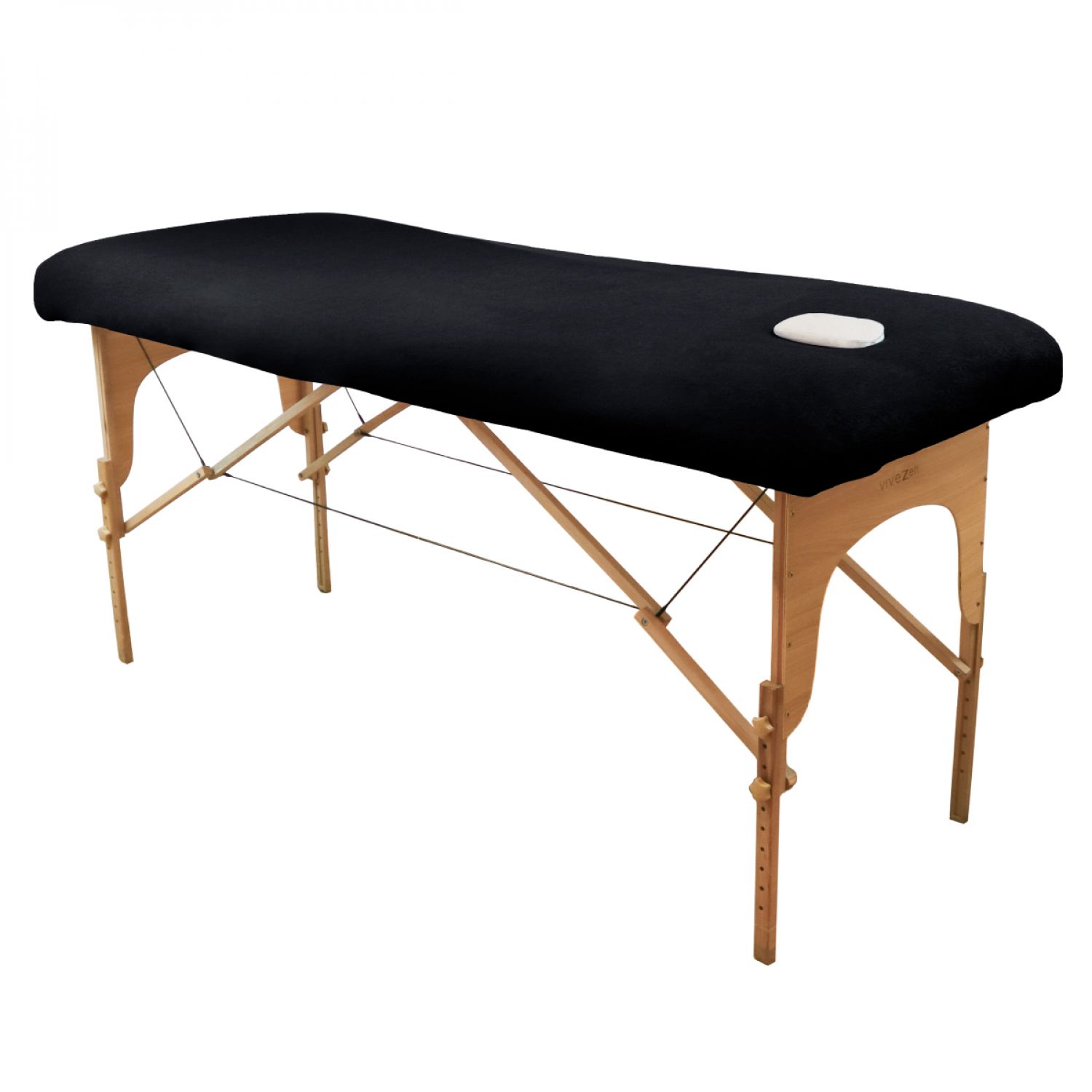 Housse table de massage - noir