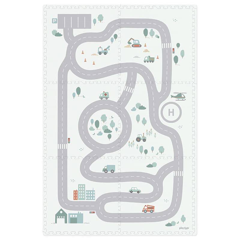 Tapis mousse modulable eevaa road