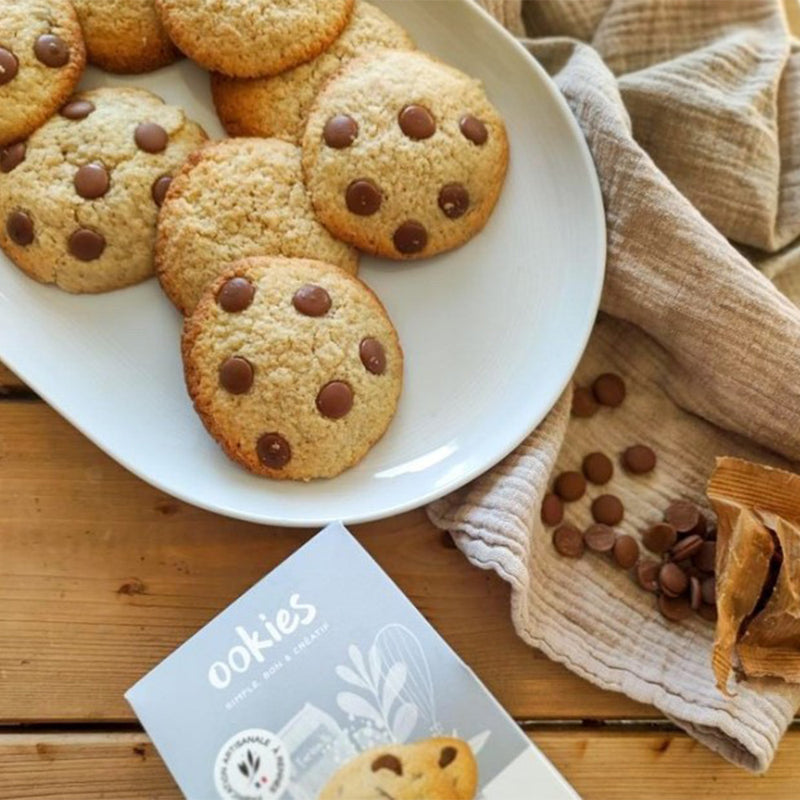 Mix bio pour cookies au chocolat au lait