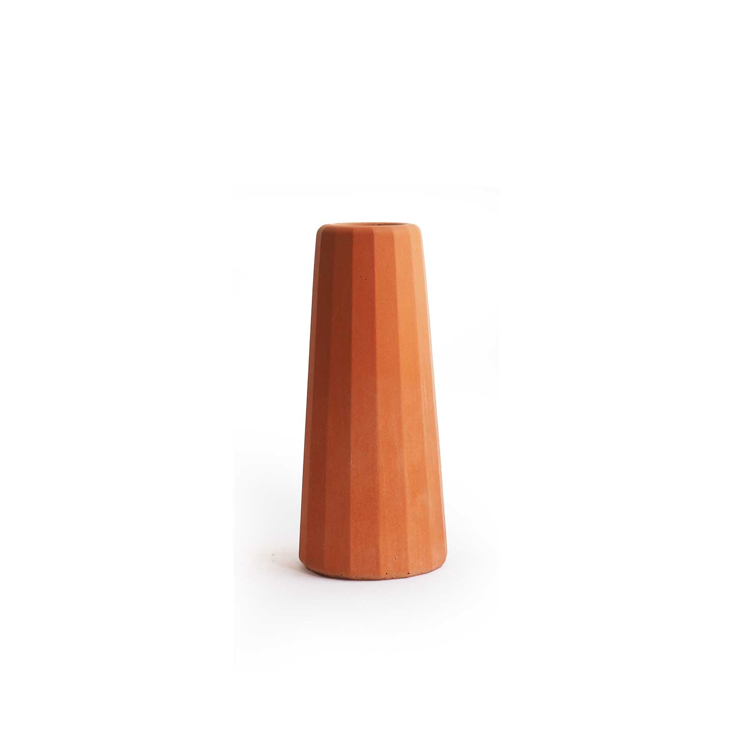 Facette - vase béton (taille m) h12cm