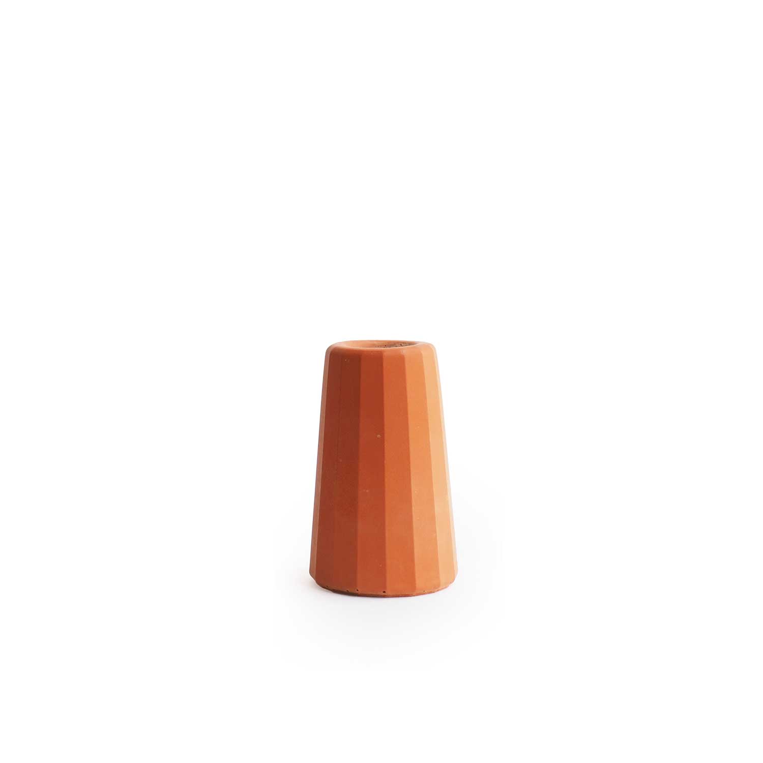 Facette - vase béton (taille s) h9cm