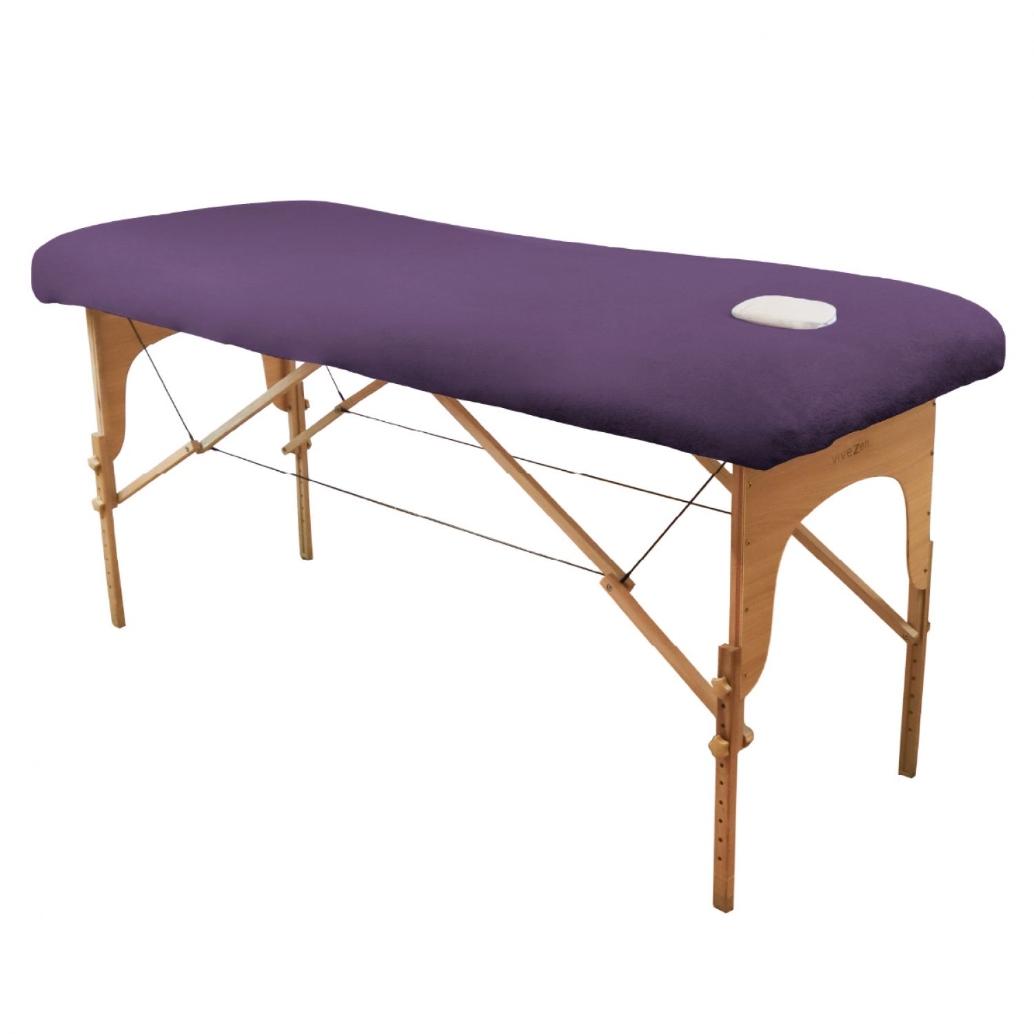 Housse table de massage - violet