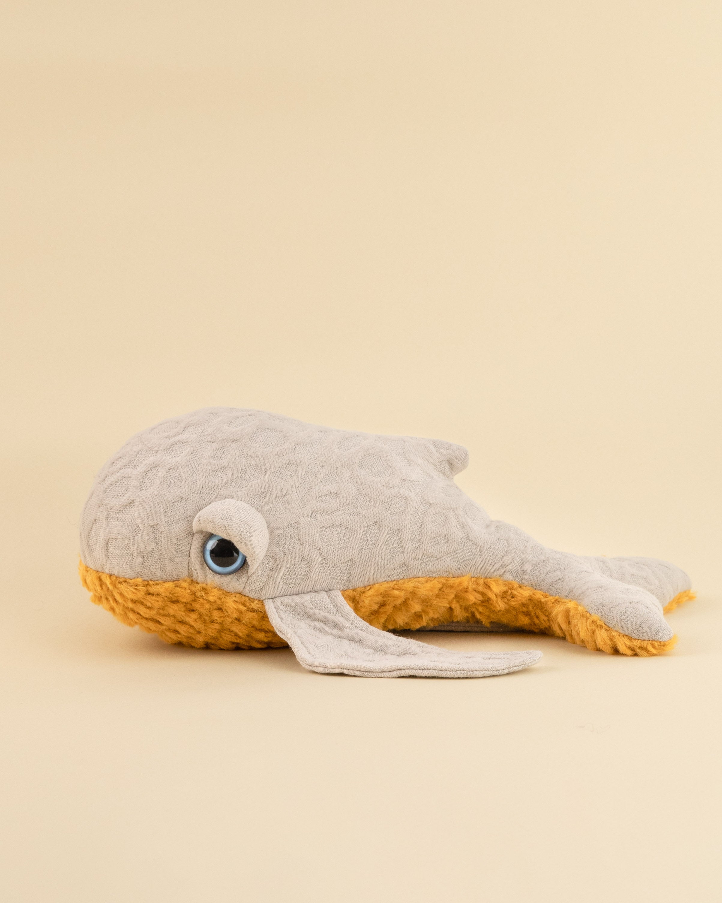 Peluche - mini baleine fourrure pop