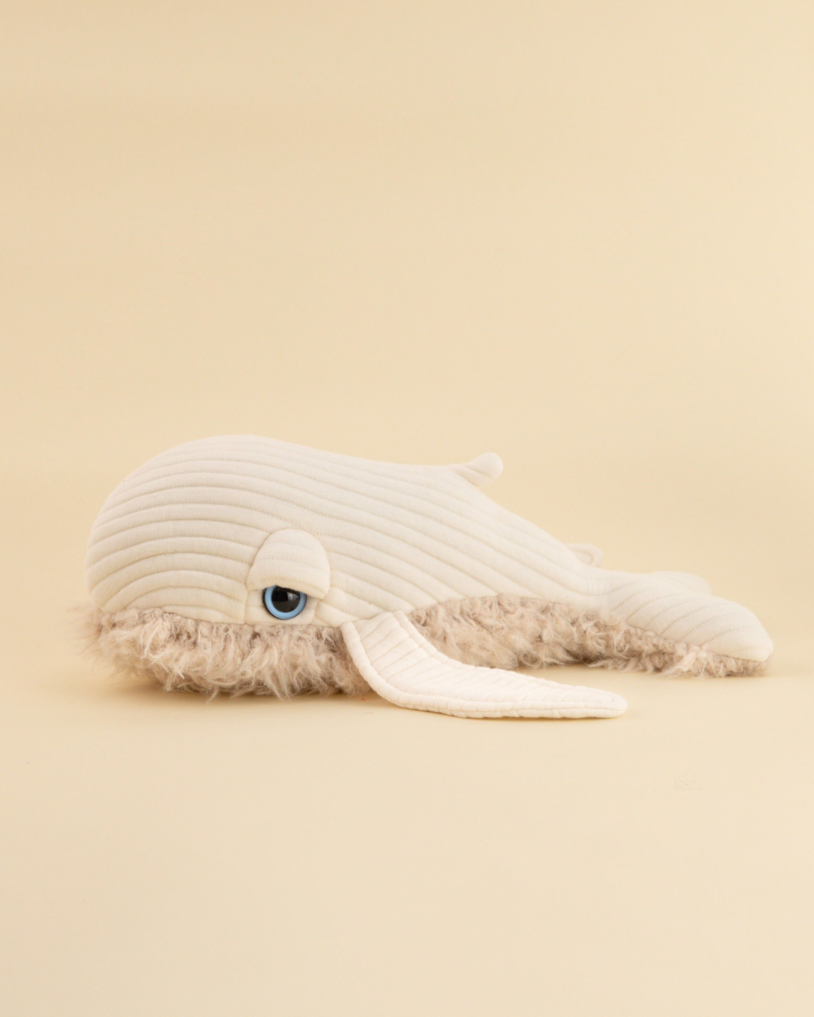 Peluche - mini baleine fourrure monsieur