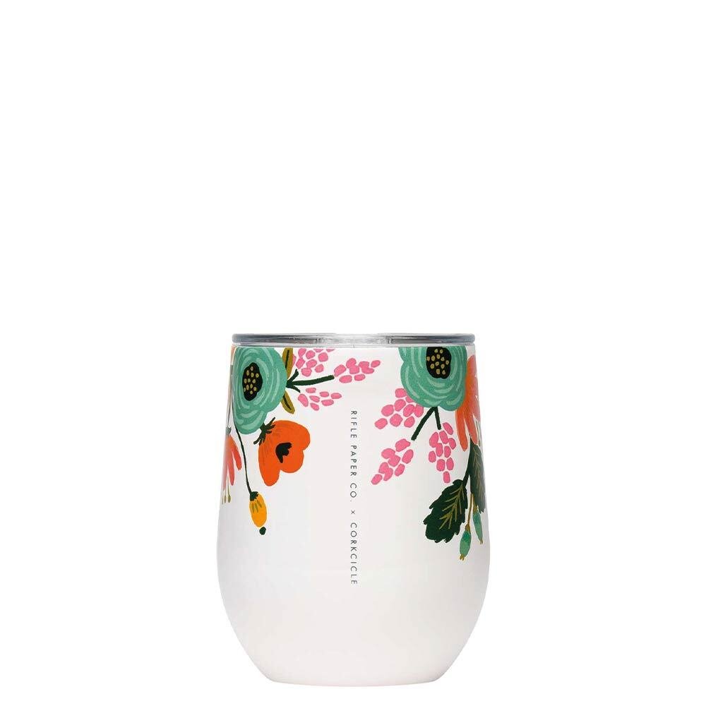 Mug isotherme 35cl -crème floral