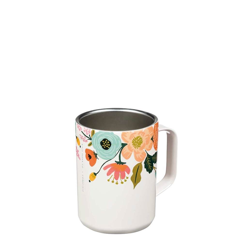 Mug isotherme 47cl -crème floral