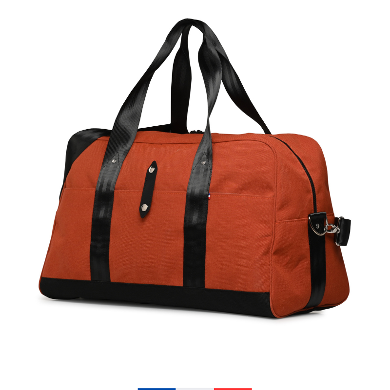 Sac weekend made in france - rouille