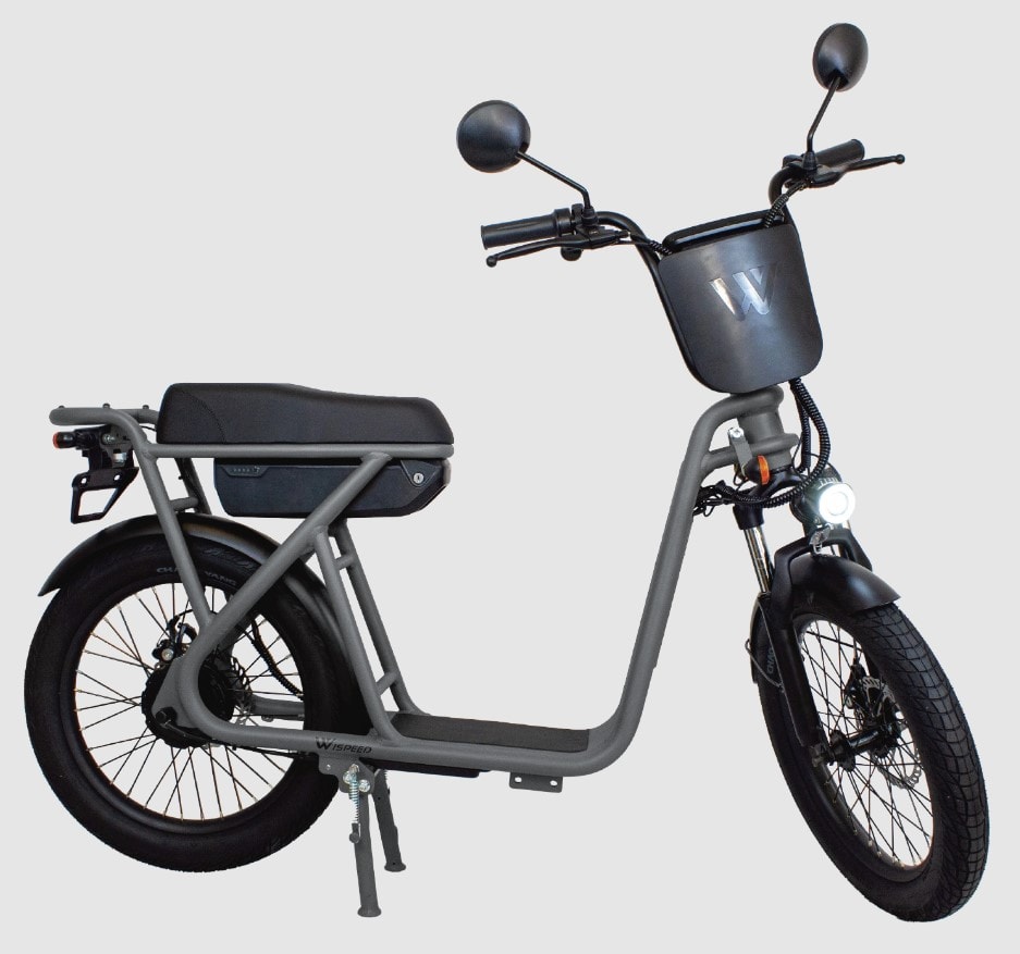 Cyclo mobile leger wispeed wimob gris