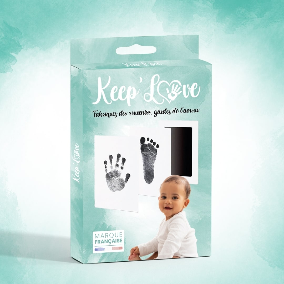 Kit D'empreintes De Mains Pour Bébé, Cadeau Pour Bébé